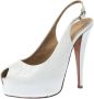 Giuseppe Zanotti Pre-owned Leather sandals White Dames - Thumbnail 1