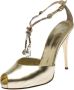 Giuseppe Zanotti Pre-owned Leather sandals Yellow Dames - Thumbnail 1