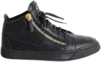 Giuseppe Zanotti Pre-owned Leather sneakers Black Dames