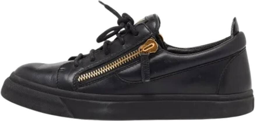 Giuseppe Zanotti Pre-owned Leather sneakers Black Dames