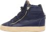 Giuseppe Zanotti Pre-owned Leather sneakers Blue Dames - Thumbnail 1