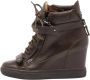 Giuseppe Zanotti Pre-owned Leather sneakers Brown Dames - Thumbnail 1
