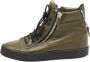 Giuseppe Zanotti Pre-owned Leather sneakers Green Dames - Thumbnail 1
