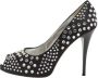 Giuseppe Zanotti Pre-owned Satin heels Black Dames - Thumbnail 1