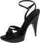 Giuseppe Zanotti Pre-owned Satin sandals Black Dames - Thumbnail 1