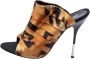 Giuseppe Zanotti Pre-owned Satin sandals Brown Dames - Thumbnail 1