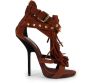 Giuseppe Zanotti Pre-owned Satin sandals Brown Dames - Thumbnail 1