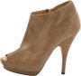 Giuseppe Zanotti Pre-owned Suede boots Beige Dames - Thumbnail 1