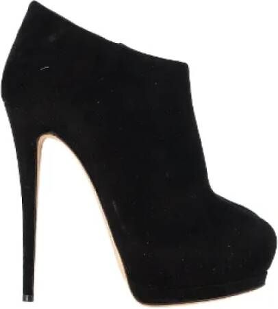 Giuseppe Zanotti Pre-owned Suede boots Black Dames