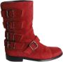 Giuseppe Zanotti Pre-owned Suede boots Red Dames - Thumbnail 1