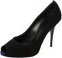 Giuseppe Zanotti Pre-owned Suede heels Black Dames - Thumbnail 1