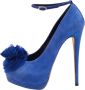 Giuseppe Zanotti Pre-owned Suede heels Blue Dames - Thumbnail 1