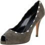 Giuseppe Zanotti Pre-owned Suede heels Gray Dames - Thumbnail 1