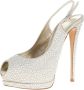 Giuseppe Zanotti Pre-owned Suede sandals Beige Dames - Thumbnail 1