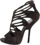 Giuseppe Zanotti Pre-owned Suede sandals Black Dames - Thumbnail 1