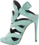 Giuseppe Zanotti Pre-owned Suede sandals Blue Dames - Thumbnail 1