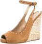 Giuseppe Zanotti Pre-owned Suede sandals Brown Dames - Thumbnail 1