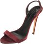 Giuseppe Zanotti Pre-owned Suede sandals Red Dames - Thumbnail 1