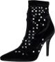 Giuseppe Zanotti Pre-owned Velvet boots Black Dames - Thumbnail 1