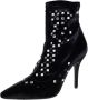 Giuseppe Zanotti Pre-owned Velvet boots Black Dames - Thumbnail 1