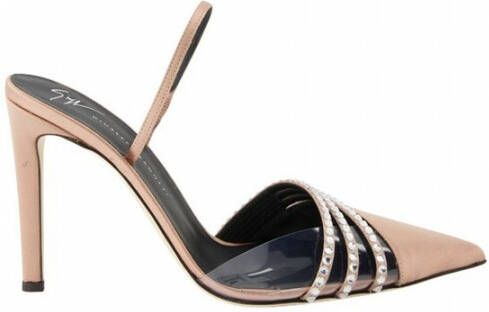 Giuseppe zanotti Audrine Instap Pumps met puntigeeus Beige Dames