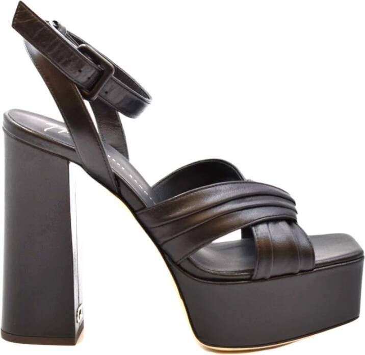 giuseppe zanotti Sandalen met hoge hakken Zwart Dames