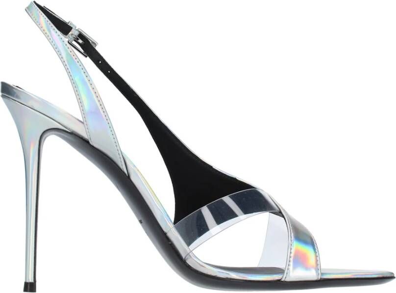 Giuseppe Zanotti Zilveren Sandalen