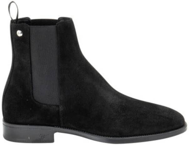 Giuseppe Zanotti Suède Enkellaarsjes