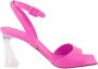 Giuseppe zanotti Verstelbare Enkelband Leren Sandalen Pink Dames - Thumbnail 1