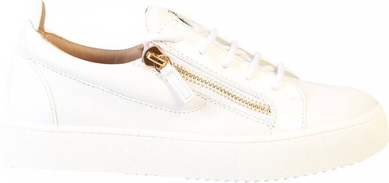 giuseppe zanotti zipped sneakers Wit Dames