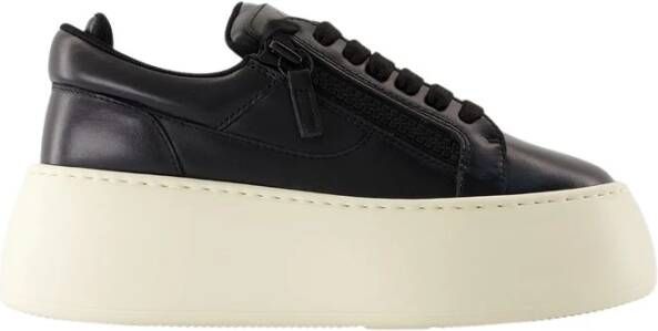 Giuseppe zanotti Low-Top Sneakers Gz94 Maxi Sneakers Leather Black in zwart
