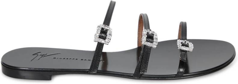 Giuseppe Zanotti Zwarte sandalen voor dames zomerstijl