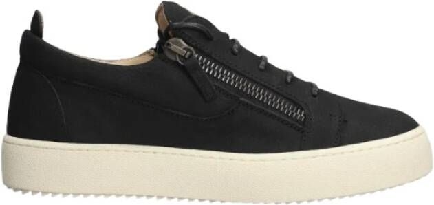 Giuseppe Zanotti Zwarte Sneakers Frankie