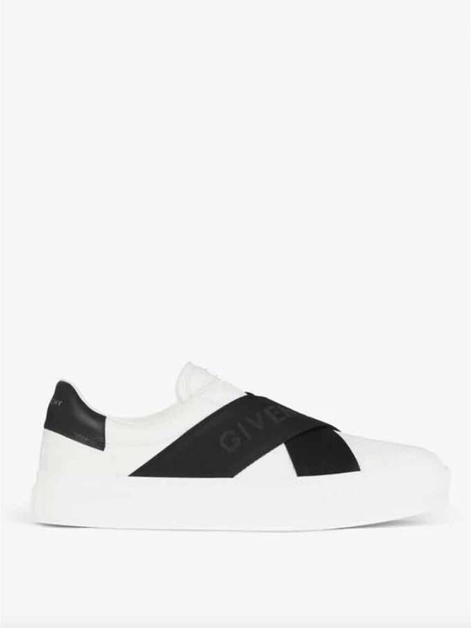Givenchy 116 Wit Zwart City Sport Sneakers Wit Heren