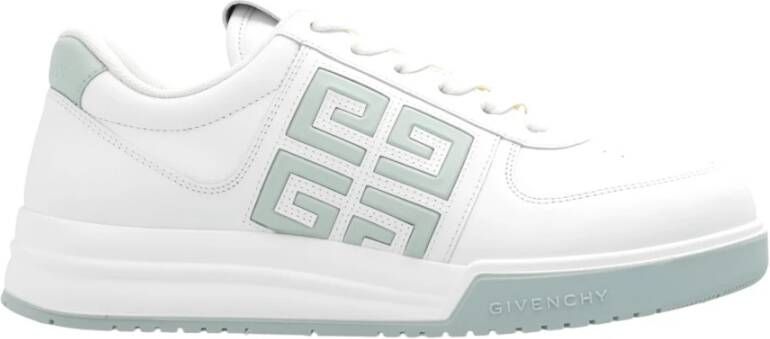 Givenchy Witte Vetersneakers met Geperforeerd Detail White Dames