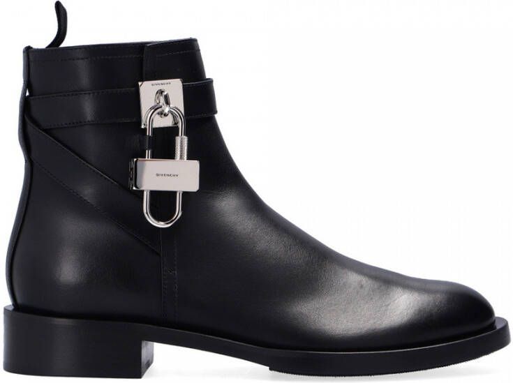 Givenchy Lock Flat Boots Grootte: 37 bestseller: 40 Zwart Dames