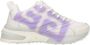Givenchy Beige Leren Sneakers met Logo Accents - Thumbnail 1