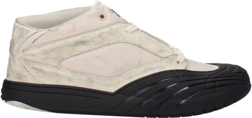 Givenchy Witte Sneakers Distressed 4G Logo White Heren
