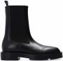 Givenchy Squared Chelsea Boots In Box Leather Zwart Dames - Thumbnail 1