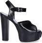 Givenchy Budapest-geïnspireerde hoge hak sandalen Zwart Dames - Thumbnail 1