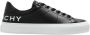 Givenchy Zwarte City Sport Leren Sneakers Black Heren - Thumbnail 1