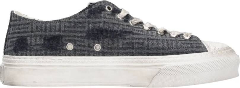 Givenchy Sneakers met logo Blue Heren