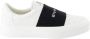 Givenchy Elastische Bruid Ronde Neus Leren Sneakers White Heren - Thumbnail 1