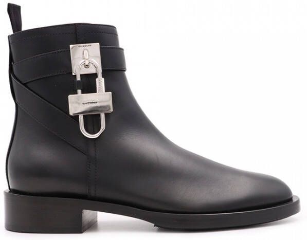 Givenchy flat ankle boots Zwart Dames