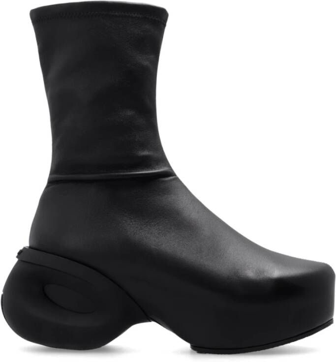 Givenchy G Clog Platform Ankle Boots Zwart Dames