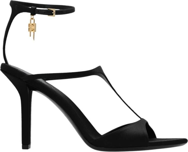 Givenchy Zwarte hoge hak sandalen Black Dames
