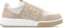 Givenchy Bicolor Leren en Suède Sneakers Beige Dames - Thumbnail 9