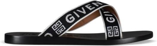 Givenchy 4G Gekruiste Leren Sandalen