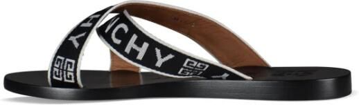 Givenchy 4G Gekruiste Leren Sandalen - Foto 2
