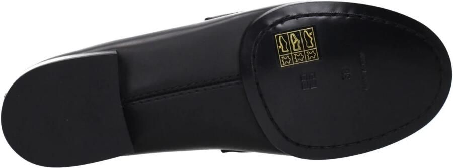Givenchy Zwarte leren instappers met 4G-detail Black Dames - Foto 2